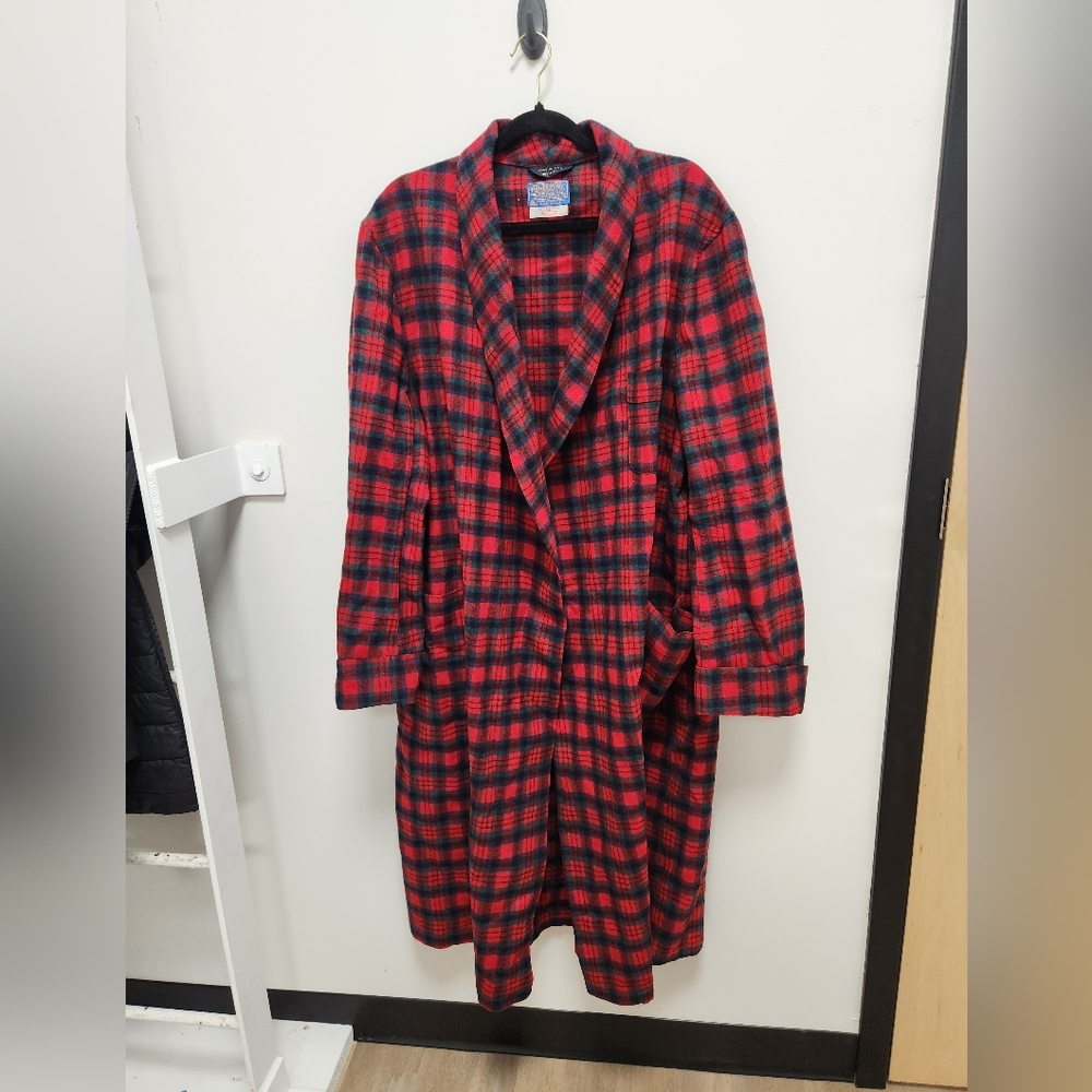Pendleton Wool Robe Authentic Macduff Tartan Plai… - image 1